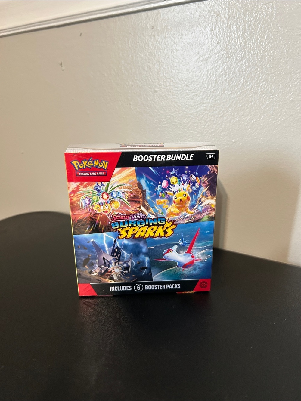 Pokemon Scarlet & Violet Surging Sparks Booster Bundle - Red/Blue